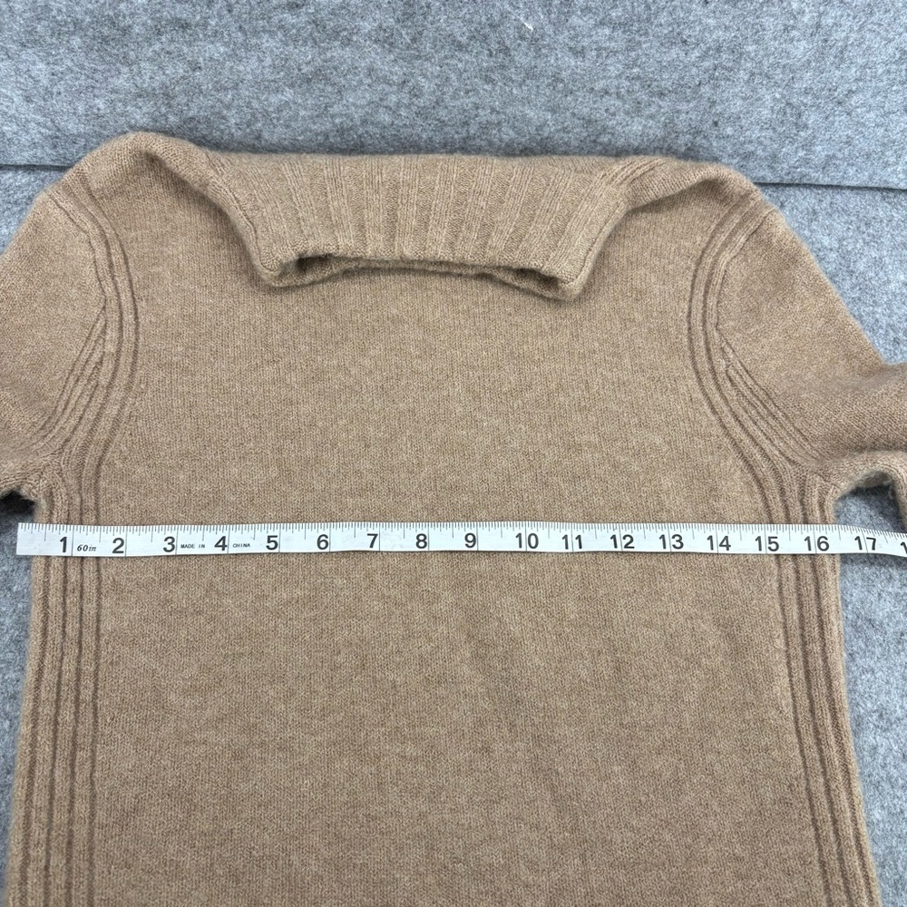 J. Crew mock neck sweater in super soft yarn merino alpaca blend xs - Picture 5 of 10